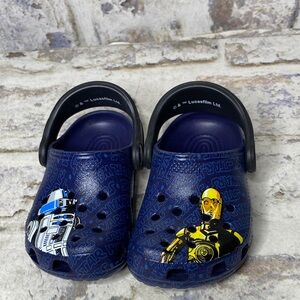 CROCS Classic Star Wars C-3PO R2-D2 Toddler 6/7